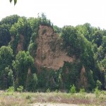 リバーサイドパーク・一の谷から見える六枚屏風岩（イメージ）